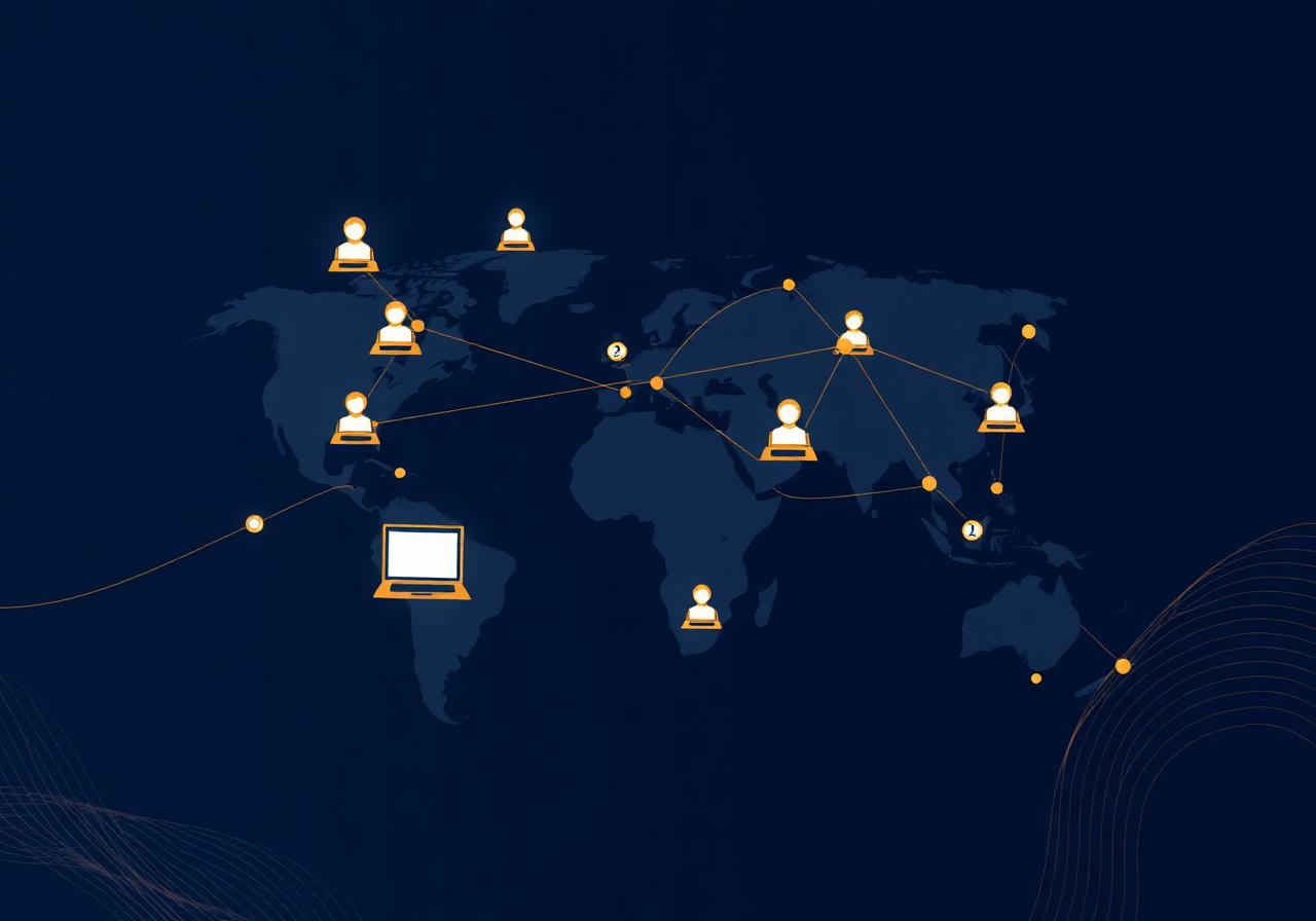 Distributed remote workforce
